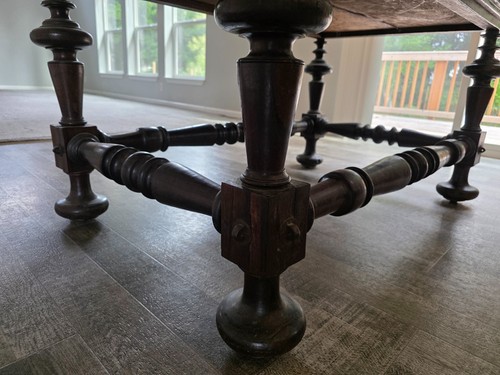 Large antique baroque library - antique,