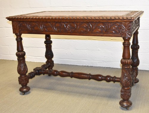 Antique horner carved oak - antique,