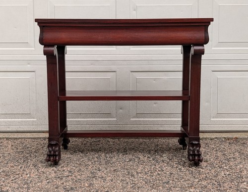 Antique library console - library, or