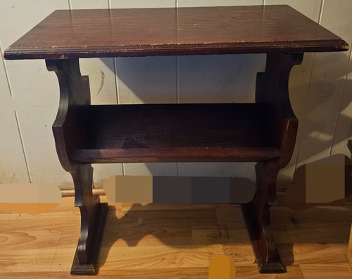 Vintage solid wood - wood, bookshelf