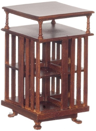 Dolls house walnut mission - walnut,